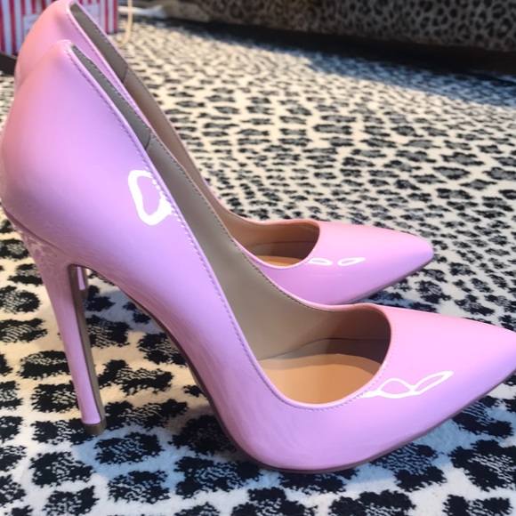 Shoes - Pink Patton leather or sexy pumps!! Brand new!